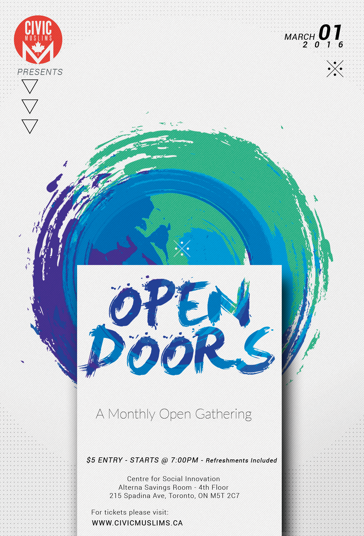 Open Doors March Edition — CivicMuslims