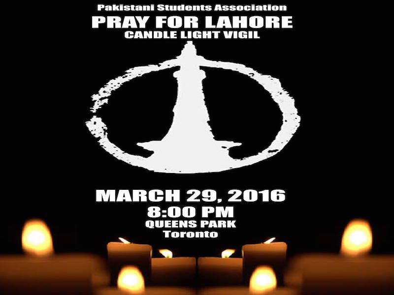 Pray for Lahore - Candlelight Vigil